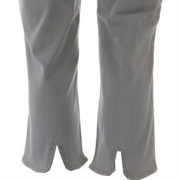 NWT NYDJ 5-POCKET BACK PETAL HEM GALE WASH CROP JEANS 4 - Picture 8 of 13